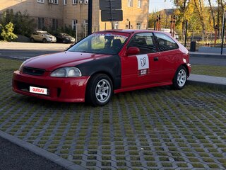 1998 Honda Civic VI, красный, 450000 рублей, вид 1