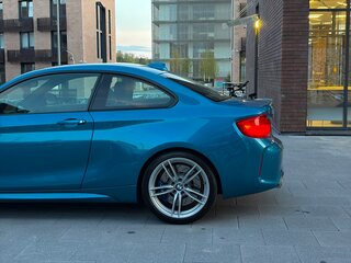 2018 BMW M2 F87 Рестайлинг, голубой, 3850000 рублей, вид 4