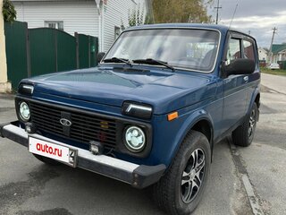 2013 Lada (ВАЗ) 2121 (4x4) I Рестайлинг, синий, 420000 рублей, вид 2