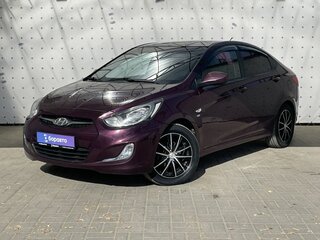 2014 Hyundai Solaris I, фиолетовый, 955000 рублей, вид 1