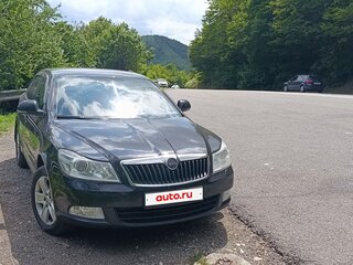 2012 Skoda Octavia II (A5) Рестайлинг, чёрный, 1060000 рублей, вид 1