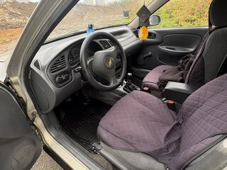 2007 Chevrolet Lanos I, серебристый, 165000 рублей, вид 4