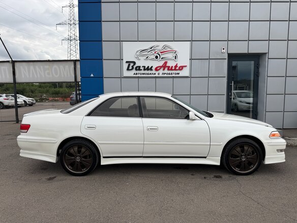 2000 Toyota Mark II VIII (X100), белый - вид 7