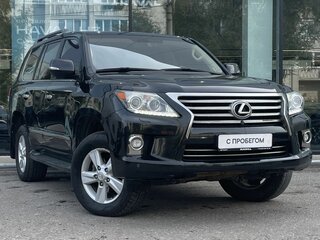 2013 Lexus LX 570 III Рестайлинг, чёрный, 3990000 рублей, вид 3