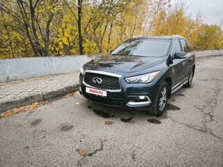 2017 Infiniti QX60 I Рестайлинг, синий, 2250000 рублей, вид 1