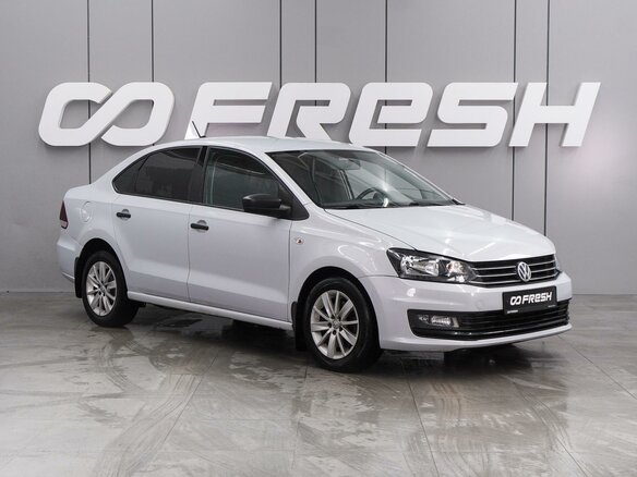2019 Volkswagen Polo V Рестайлинг, белый