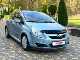2007 Opel Corsa D, голубой, 307000 рублей, вид 4