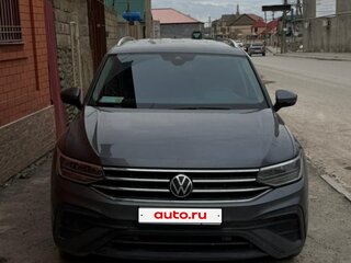 2023 Volkswagen Tiguan Allspace II Рестайлинг, синий, 3200000 рублей, вид 2