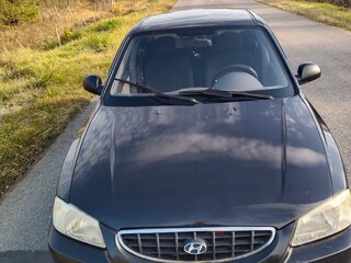 2006 Hyundai Accent ТагАЗ II, чёрный, 295000 рублей, вид 1