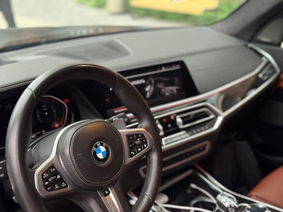 2020 BMW X7 30d I (G07), серый, 6975000 рублей - вид 9