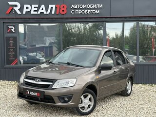 2017 Lada (ВАЗ) Granta I, коричневый, 399000 рублей, вид 1