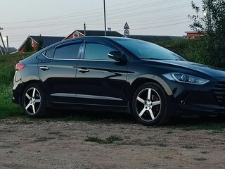 2016 Hyundai Elantra VI (AD), чёрный, 1250000 рублей, вид 1