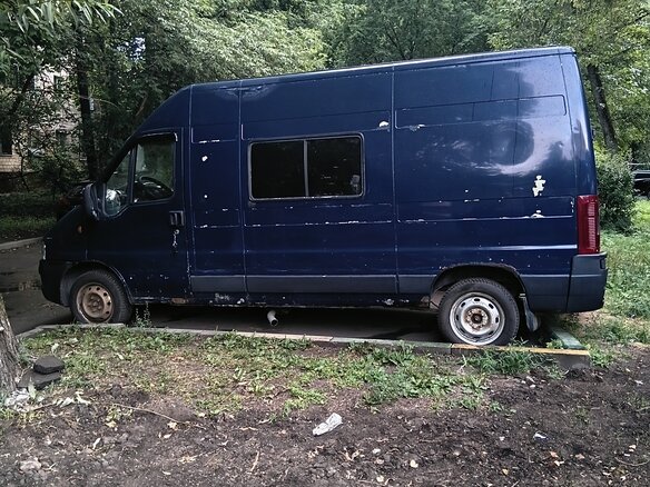 2011 Fiat Professional Ducato, синий, 780000 рублей - вид 4
