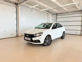 2017 Lada (ВАЗ) Vesta I, белый, 819000 рублей, вид 1