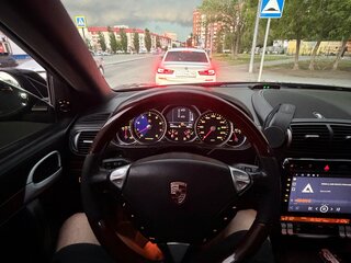 2007 Porsche Cayenne S I Рестайлинг (957), чёрный, 1800000 рублей, вид 4