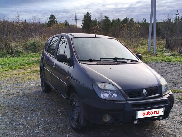 2001 Renault Scenic RX4 I Рестайлинг, синий, 400000 рублей - вид 1
