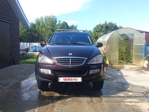 2008 SsangYong Kyron 5-speed I Рестайлинг, красный - вид 1