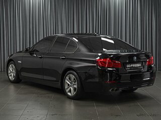 2013 BMW 5 серии 520i VI (F10/F11/F07), чёрный, 1549000 рублей, вид 2