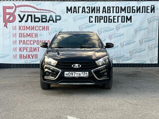 2020 Lada (ВАЗ) Vesta SW I, чёрный, 1058000 рублей, вид 2