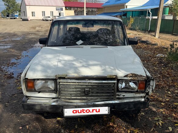2005 Lada (ВАЗ) 2107, белый, 55000 рублей - вид 3