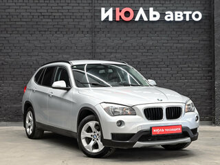 2013 BMW X1 18i I (E84) Рестайлинг, серый, 1200000 рублей, вид 3