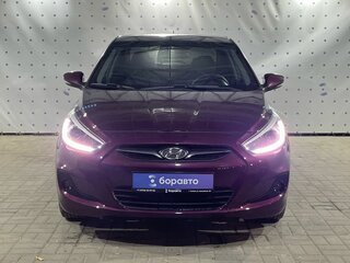 2013 Hyundai Solaris I, фиолетовый, 790000 рублей, вид 2