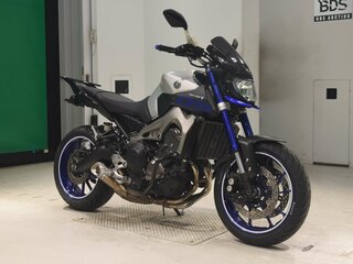 2015 Yamaha MT-09 (FZ-09), серебристый, 710000 рублей, вид 1