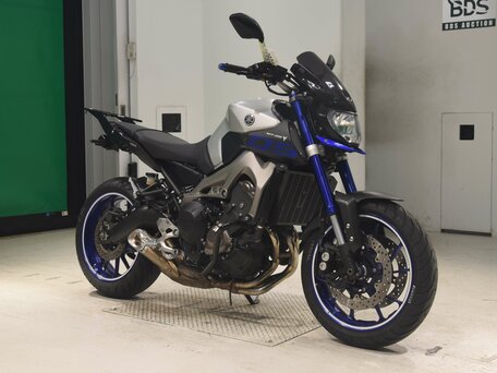 2015 Yamaha MT-09 (FZ-09), серебристый, 710000 рублей, вид 1