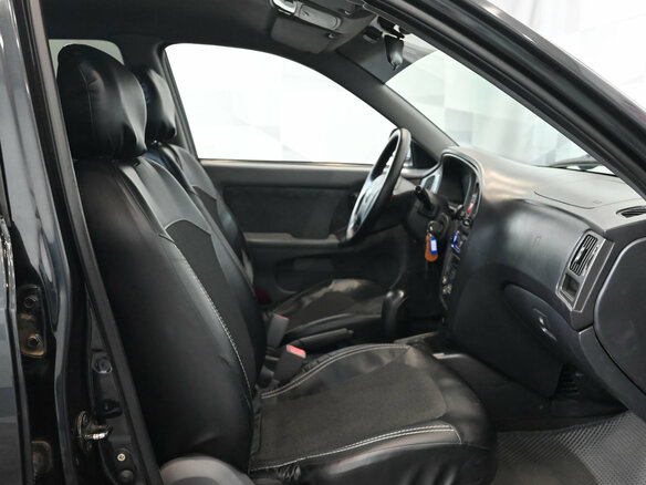 2008 Hyundai Elantra ТагАЗ III (XD2) Рестайлинг, чёрный - вид 4