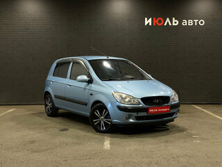 2010 Hyundai Getz I Рестайлинг, голубой, 590000 рублей, вид 3