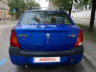 2006 Renault Logan I, синий, 139000 рублей, вид 3