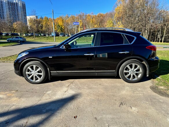 2012 Infiniti EX EX25 I (J50), чёрный - вид 2