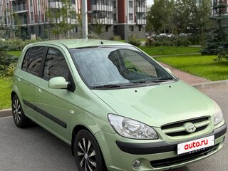 2007 Hyundai Getz I Рестайлинг, зелёный, 550000 рублей, вид 5