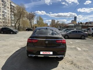 2016 Mercedes-Benz GLE Coupe 400 I (C292), коричневый, 3490000 рублей, вид 2