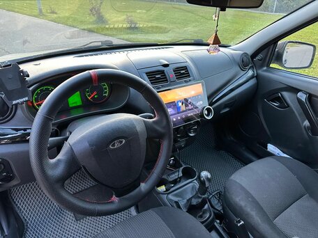 2013 Lada (ВАЗ) Kalina II, серебристый, 240000 рублей, вид 5