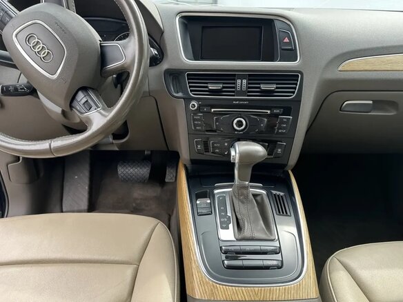 2012 Audi Q5 I (8R) Рестайлинг, чёрный, 1500000 рублей - вид 6