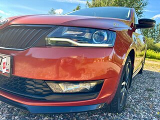 2018 Skoda Rapid I Рестайлинг, красный, 1550000 рублей, вид 5