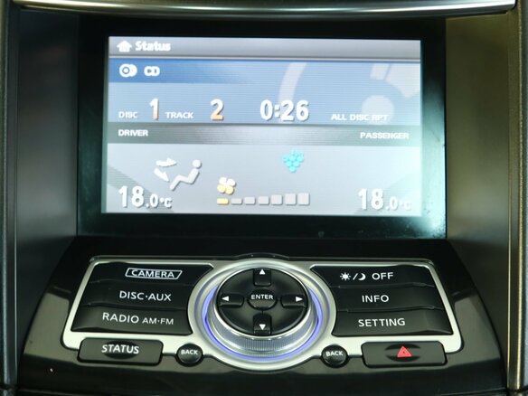 2009 Infiniti FX FX35 II (S51), коричневый - вид 15