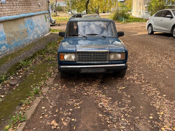 2007 Lada (ВАЗ) 2107, синий, 90000 рублей - вид 1