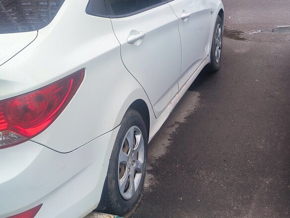 2012 Hyundai Solaris I, белый, 572000 рублей - вид 3