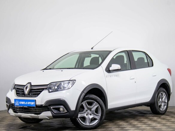 2019 Renault Logan Stepway II Рестайлинг, белый, 1299000 рублей - вид 2