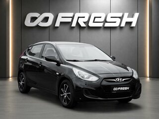 2011 Hyundai Solaris I, чёрный, 799000 рублей, вид 1
