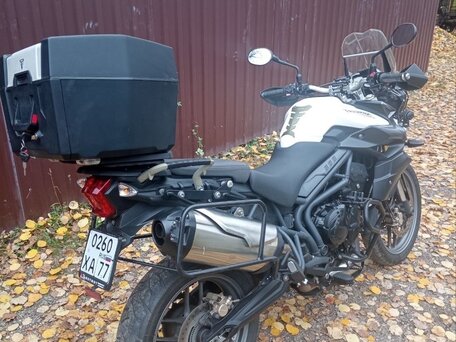 2011 Triumph Tiger 800, белый, 550000 рублей, вид 4