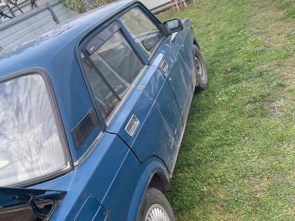 2005 Lada (ВАЗ) 2107, синий, 90000 рублей - вид 4