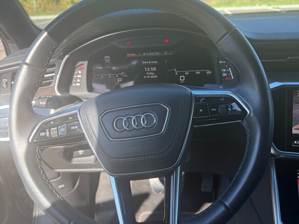 2023 Audi A6 45 TFSI Long V (C8) Рестайлинг, чёрный - вид 11