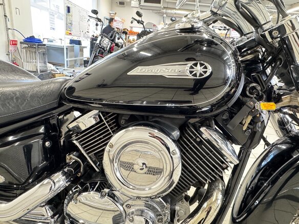 2006 Yamaha XVS1100, чёрный, 535000 рублей - вид 6