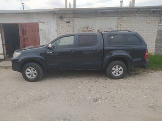 2013 Toyota Hilux VII Рестайлинг, чёрный, 2950000 рублей, вид 4