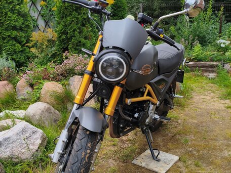 2022 Motoland Scrambler 250, серый, 99000 рублей, вид 2