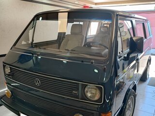 1989 Volkswagen Caravelle 5-speed T3, синий, 2100000 рублей, вид 1