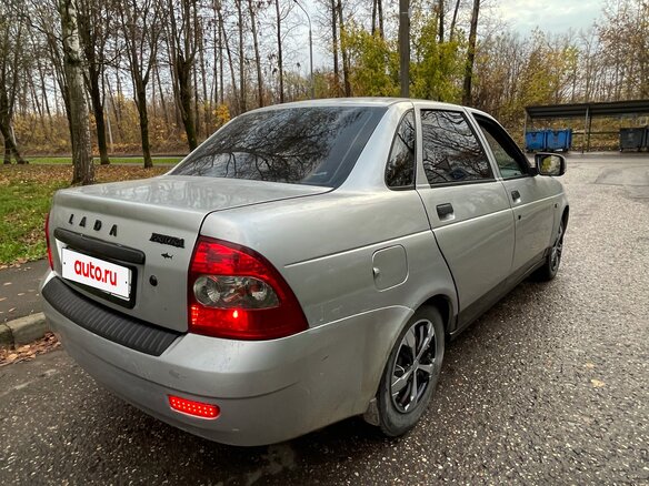 2008 Lada (ВАЗ) Priora I, серебристый, 150000 рублей - вид 3